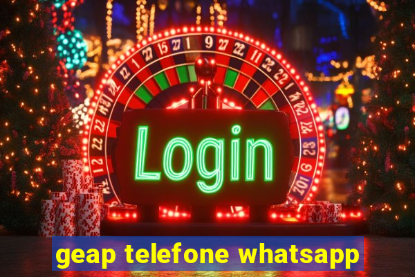 geap telefone whatsapp